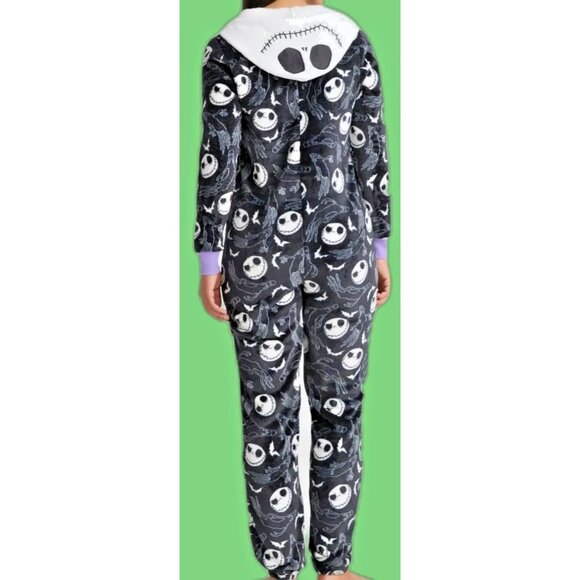 DISNEY The Nightmare Before Christmas Jack Skellington Union Suit Women’s M NEW - Picture 4 of 7
